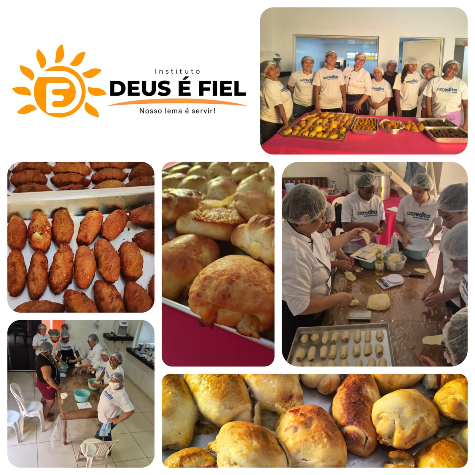 Instituto Deus � fiel, Nosso lema � servir