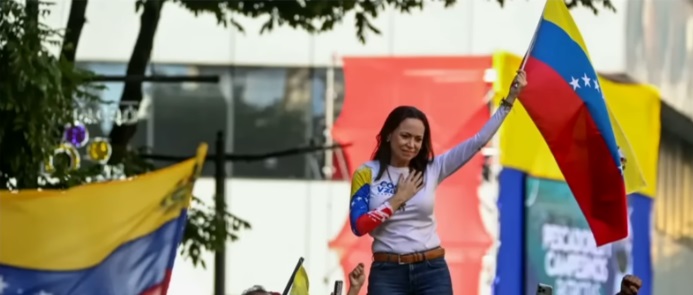 Maria Corina Machado recebe o Prmio Nobel da Paz