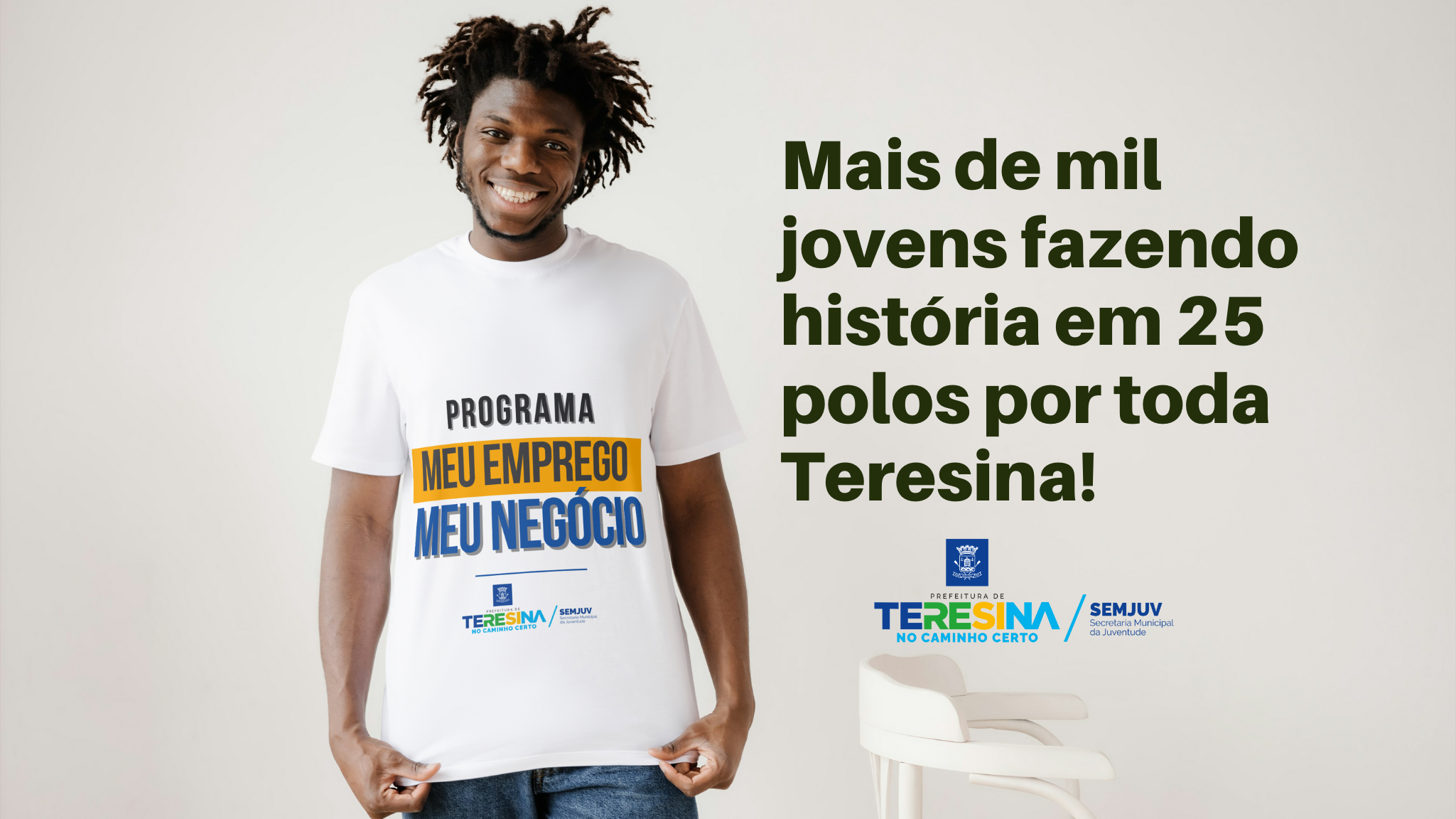 Programa Meu Emprego, Meu Negcio impacta mais de mil jovens em Teresina